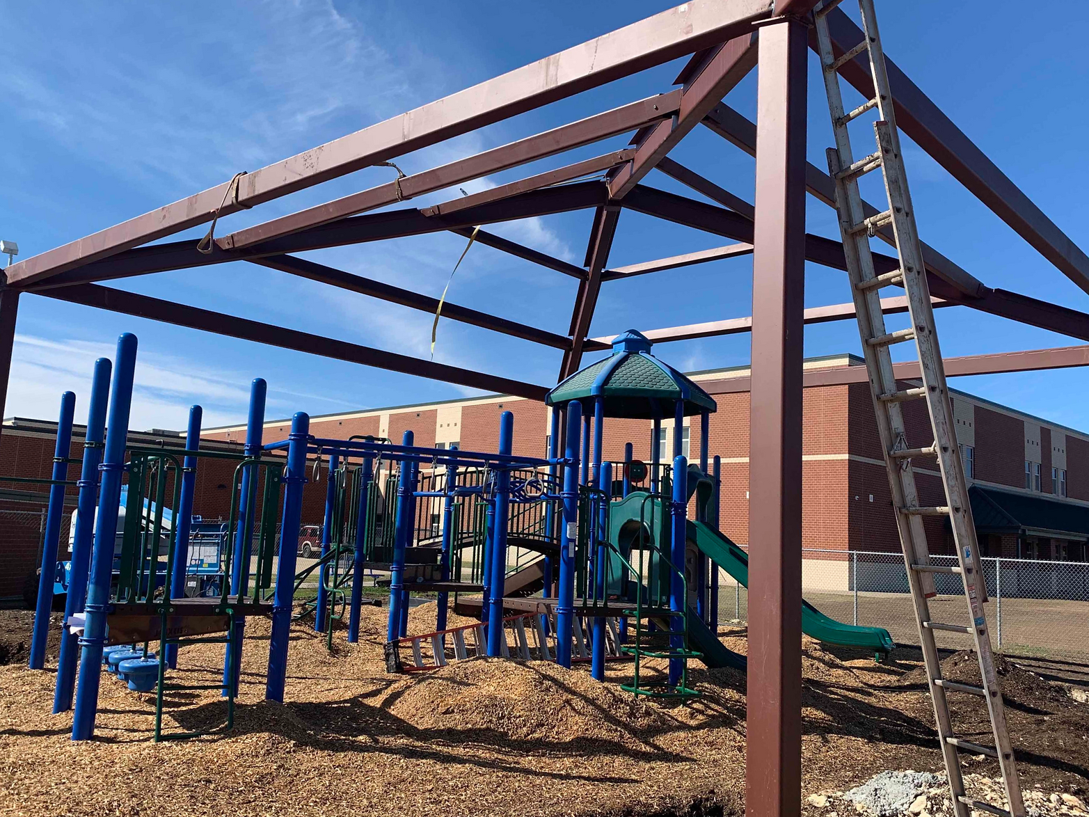 Playground construction