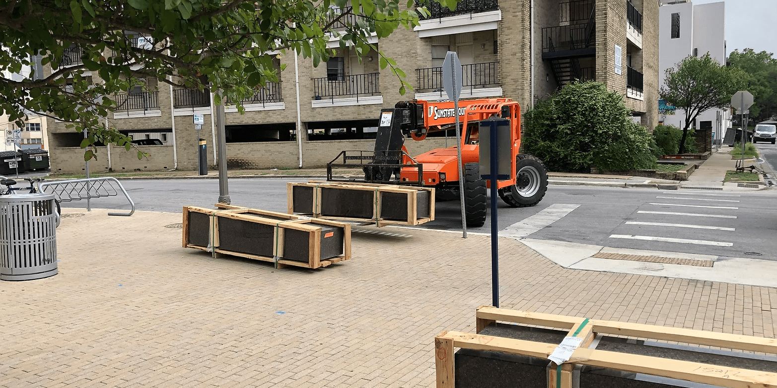 Heavy Equipment on the road