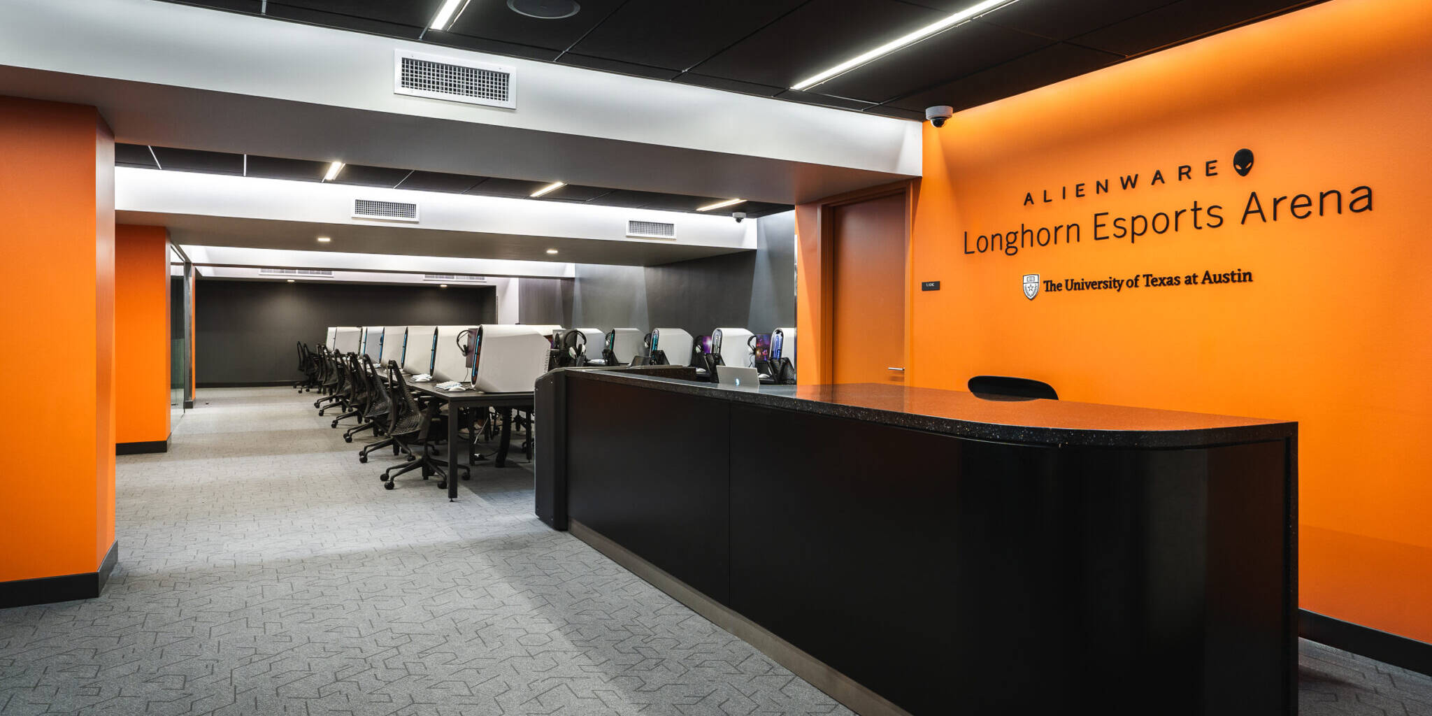 Alienware Longhorn Esports Arena & Lounge, University of Texas Austin